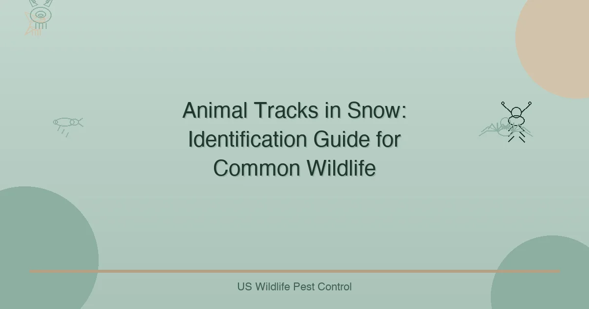 Animal Tracks in Snow: Identification Guide for Common Wildlife