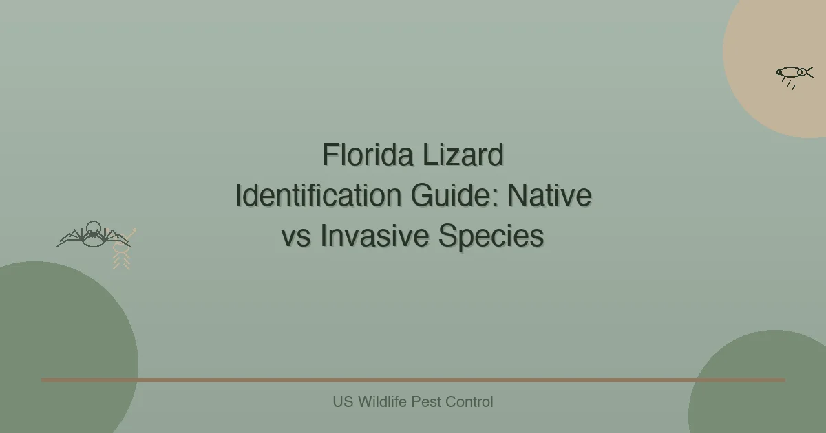 Florida Lizard Identification Guide: Native vs Invasive Species