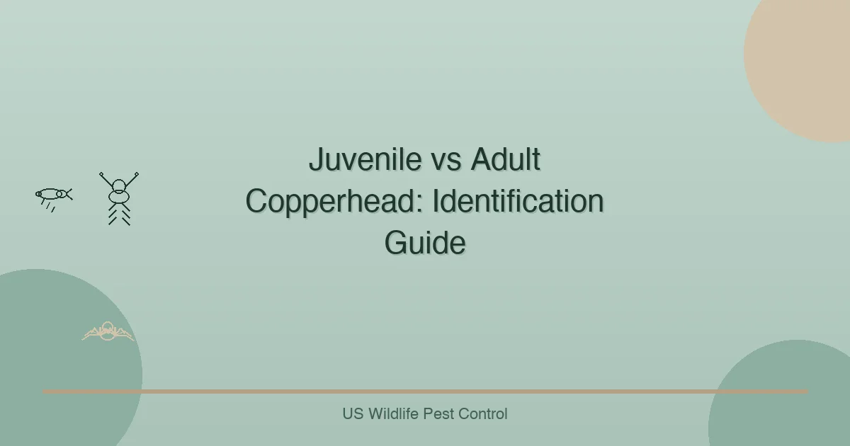 Juvenile vs Adult Copperhead: Identification Guide