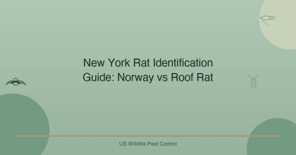 New York Rat Identification Guide: Norway vs Roof Rat