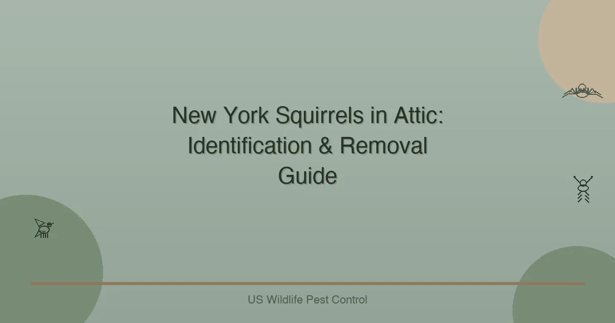 New York Squirrels in Attic: Identification & Removal Guide