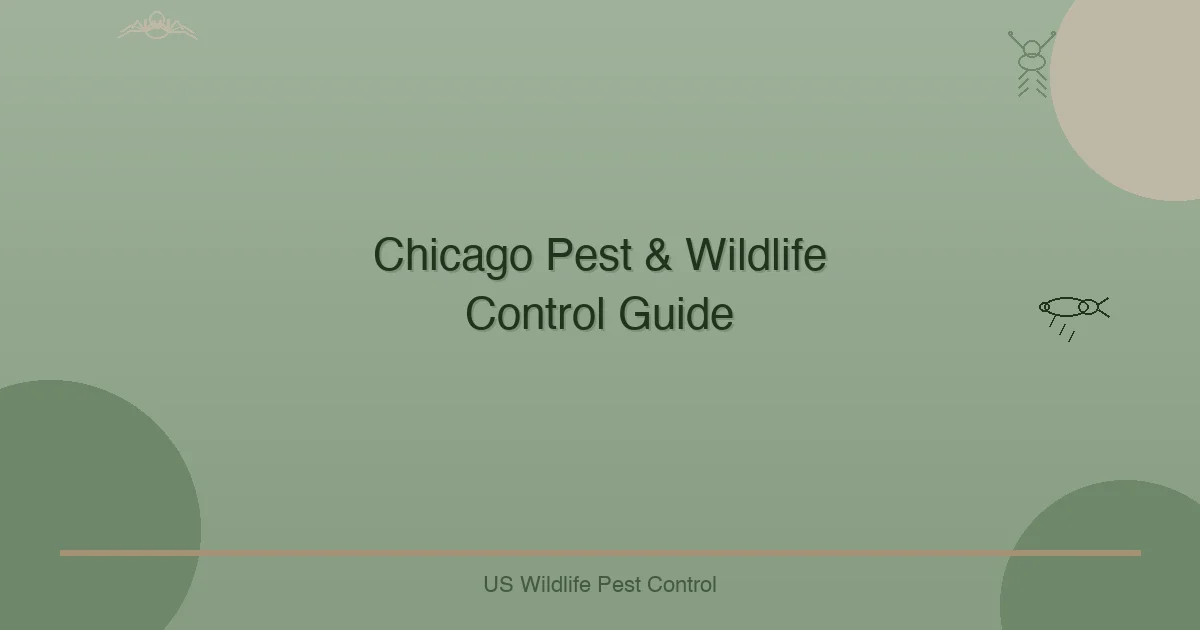 Chicago Pest & Wildlife Control Guide